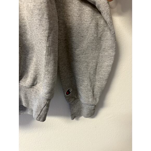 VINTAGE Stanford University Champion Hoodie Sweatshirt Small Grey - Picture 3 of 9